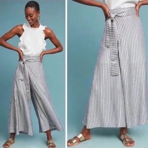 ANTROPOLOGIE EVA FRANCO “Blake”Wide Leg Crop Pallazo Pants Size 6